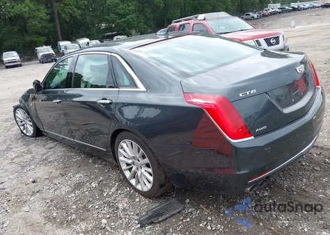 2016 Cadillac Ct6 Premium Luxury из США, поврежденный, VIN 1G6KF5RS1GU154540